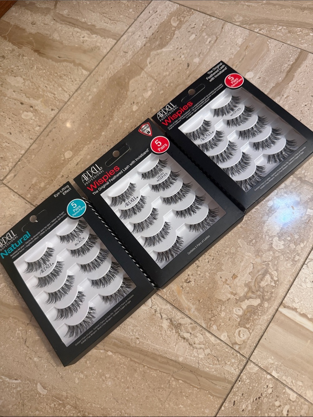 Ardell False Eyelash 5-Pack Variety Set - Black